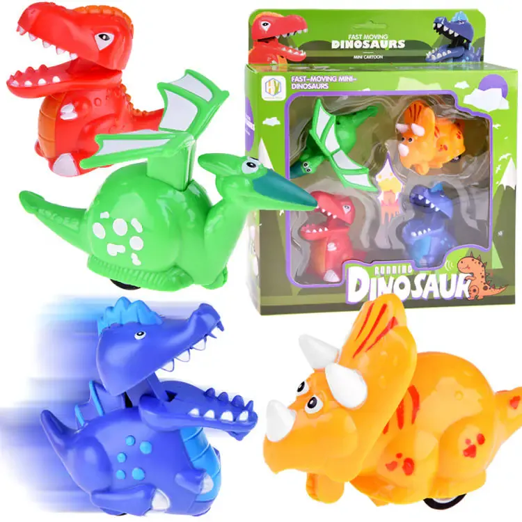 šareni dinosauri na kotačima 4kom. - slika 2