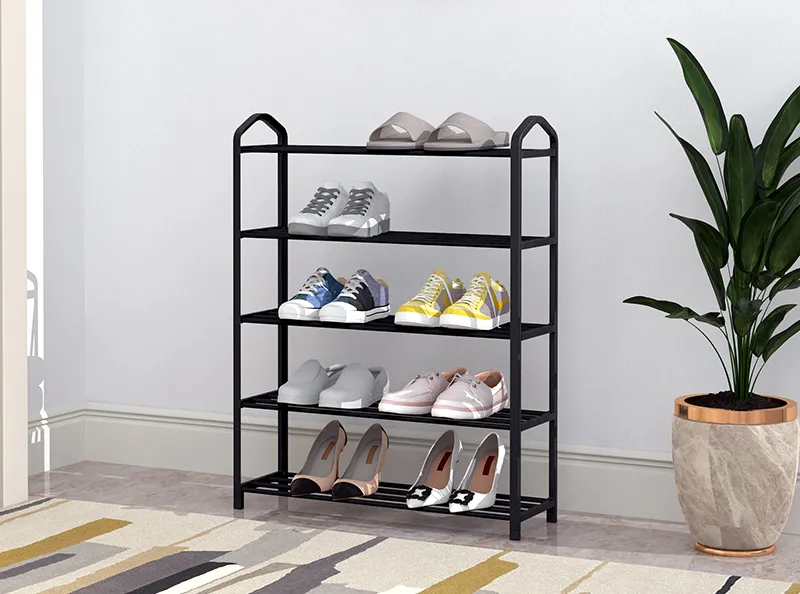 modernhome metalni stalak za cipele, 5 razina - slika 4