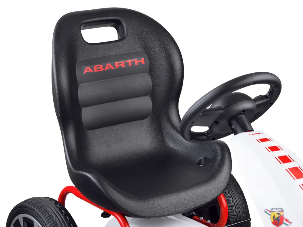 gokart abarth za pedale veliki mekani kotači pa0167 - slika 7