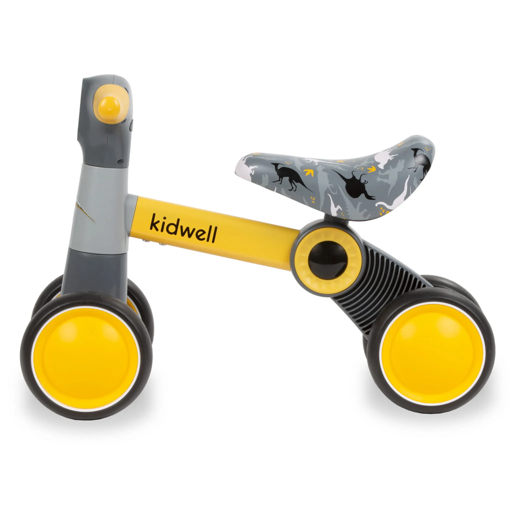 dječji bicikl bez pedala petito dino žuti - slika 8