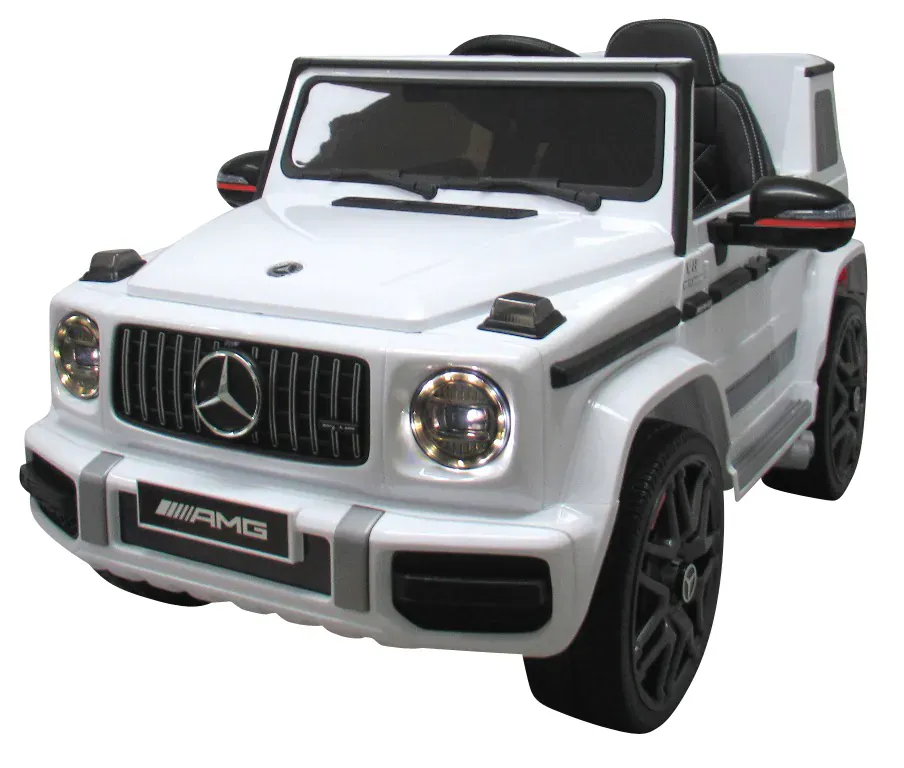 mercedes g63 auto na akumulator eva pjenasti kotači, bijeli - slika 2