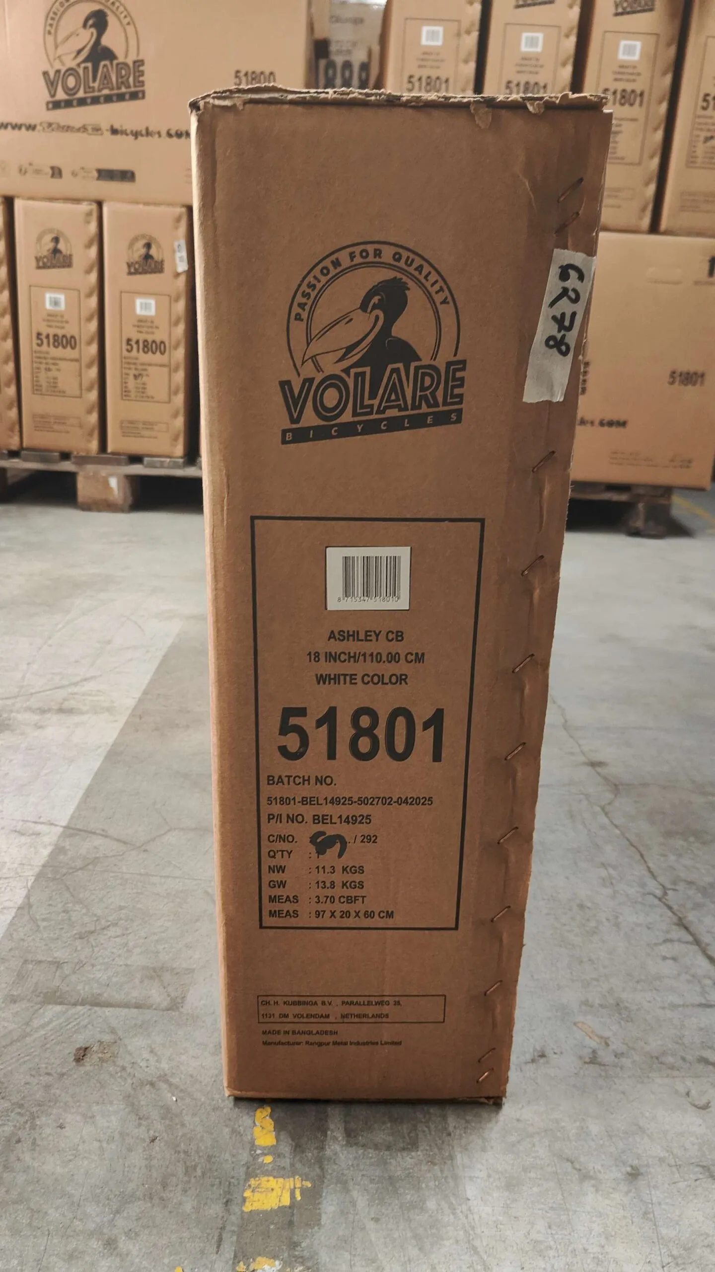 volare dječji bicikl ashley 18″ bijele boje - slika 12