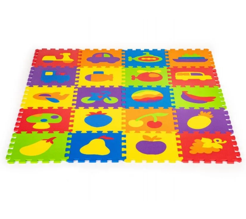 edukativna podloga puzzle 20 komada 148x119cm - slika 4
