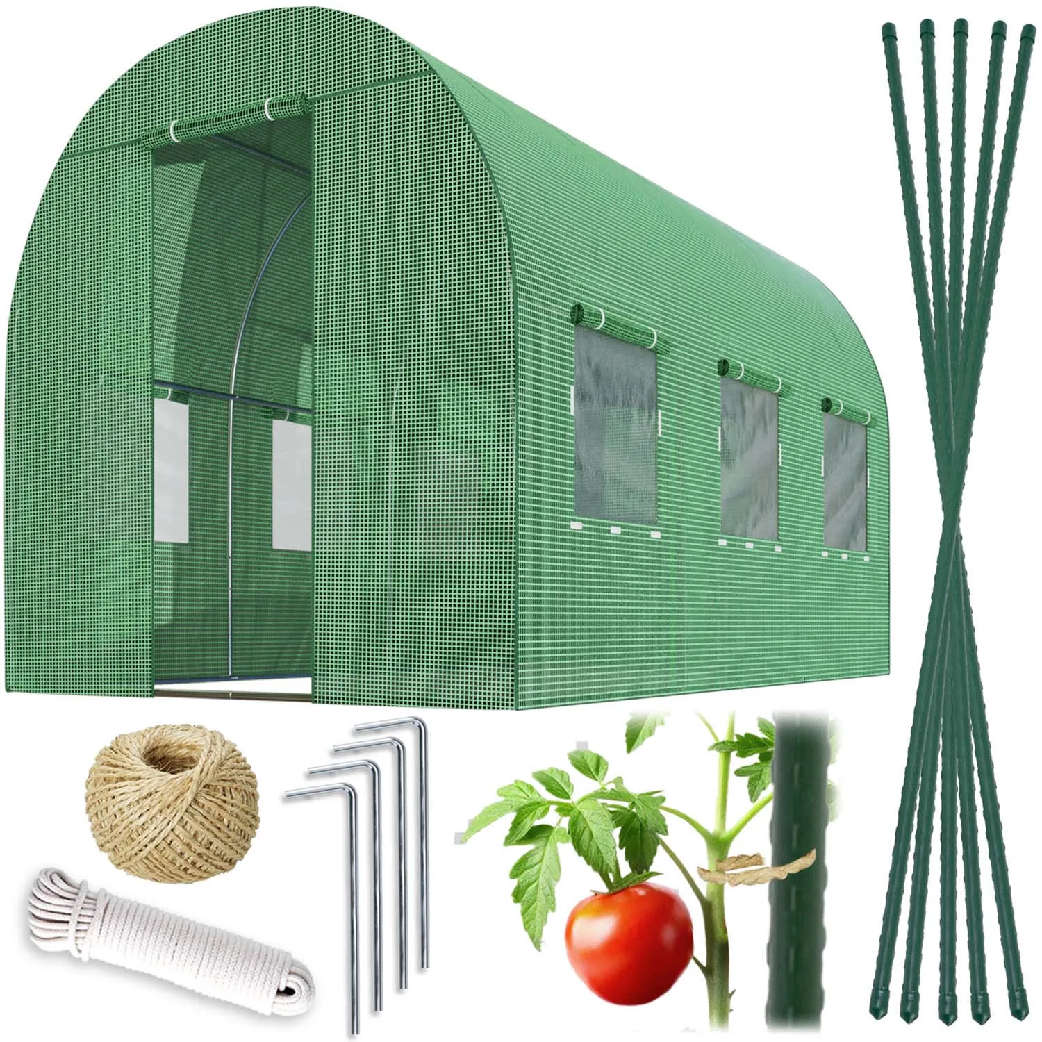 vrtni tunel 2x3m 6m2 plonos - slika 2