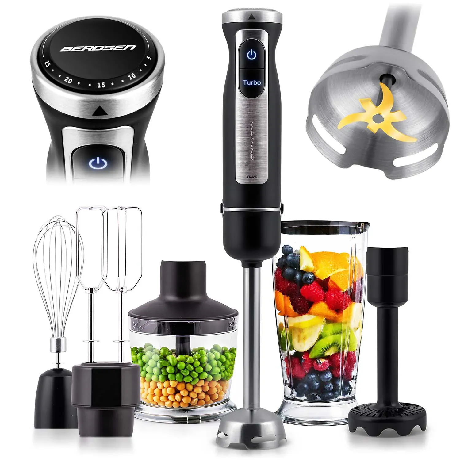 ručni blender 1500w bd-754 berdsen - slika 2
