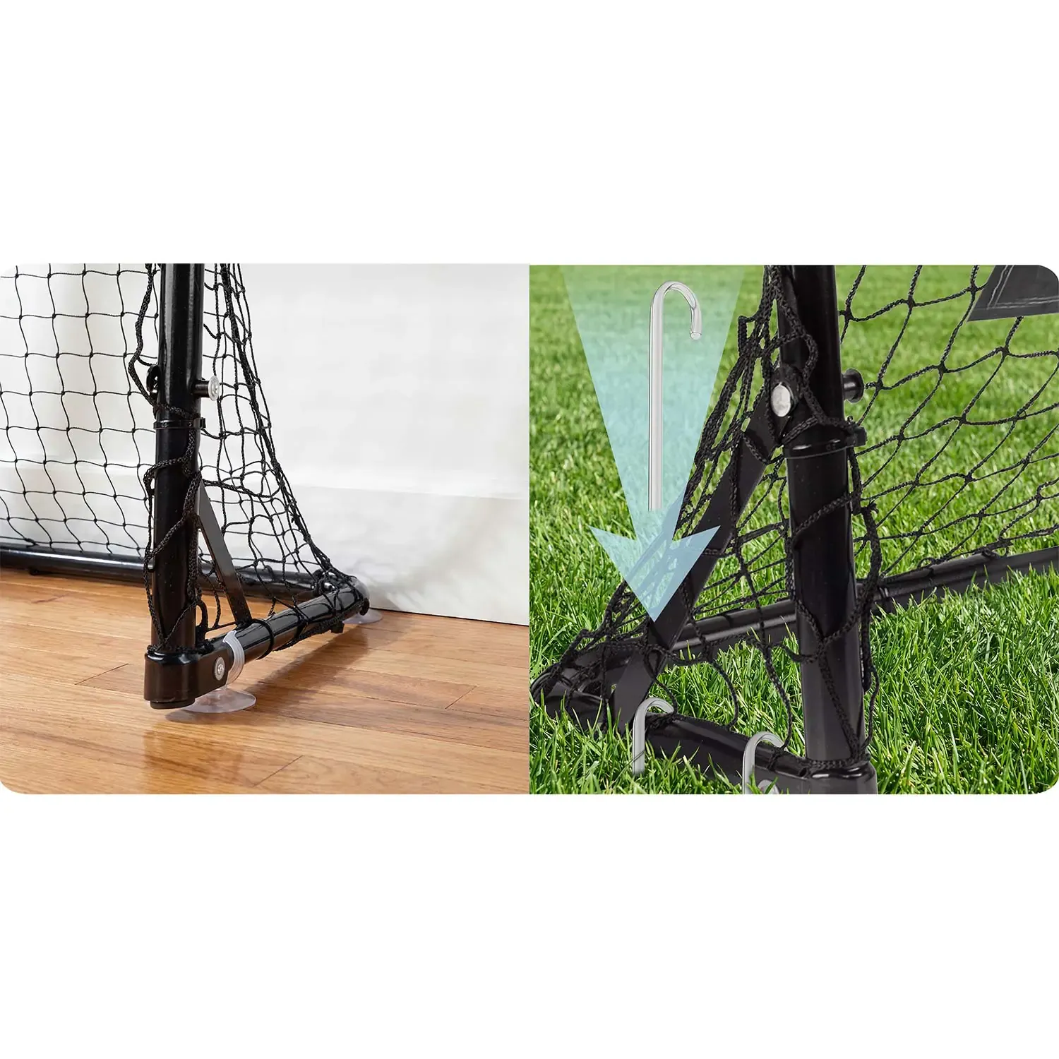 nogometni gol - set od 2 - 60 x 45 x 25 cm ns-486 - slika 8
