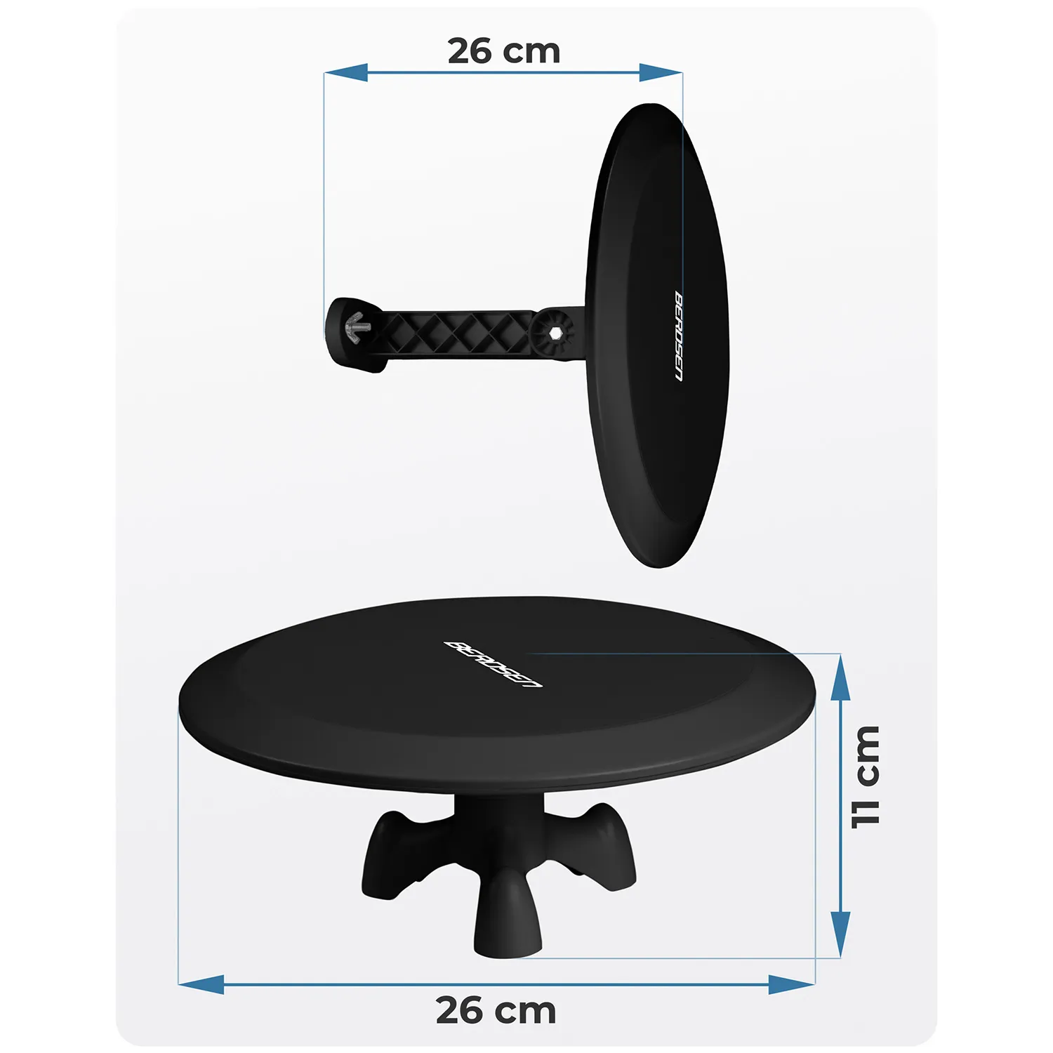 berdsen bd-955 crna unutarnja/vanjska tv ultra hd 4k antena - slika 5
