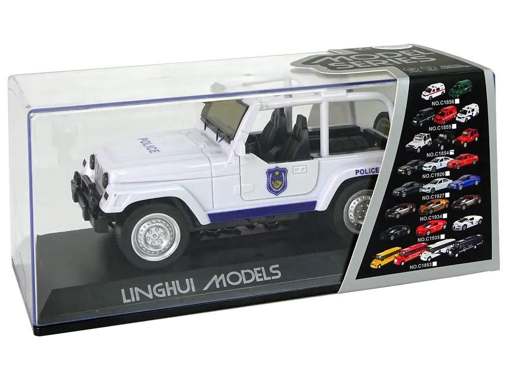 terensko policijsko vozilo bijelo - slika 8