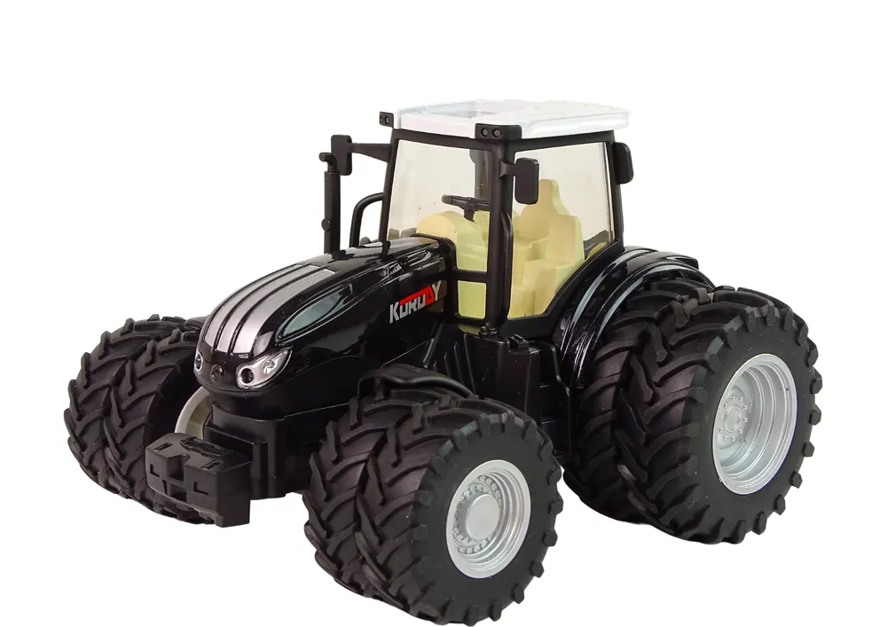 traktor na daljinsko upravljanje r/c 2.4g metal crni - slika 3