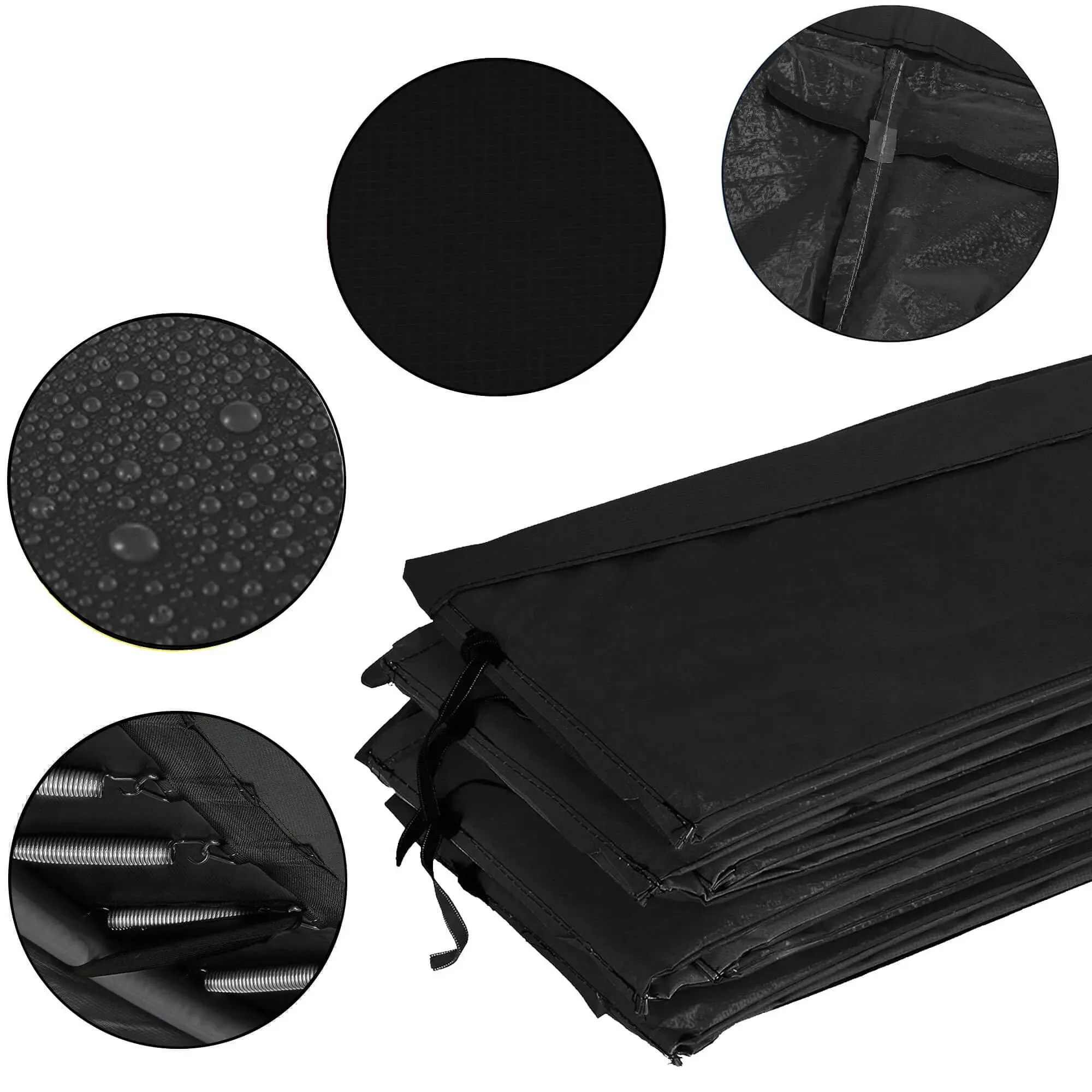 navlaka za trampolin 244cm crna - slika 2