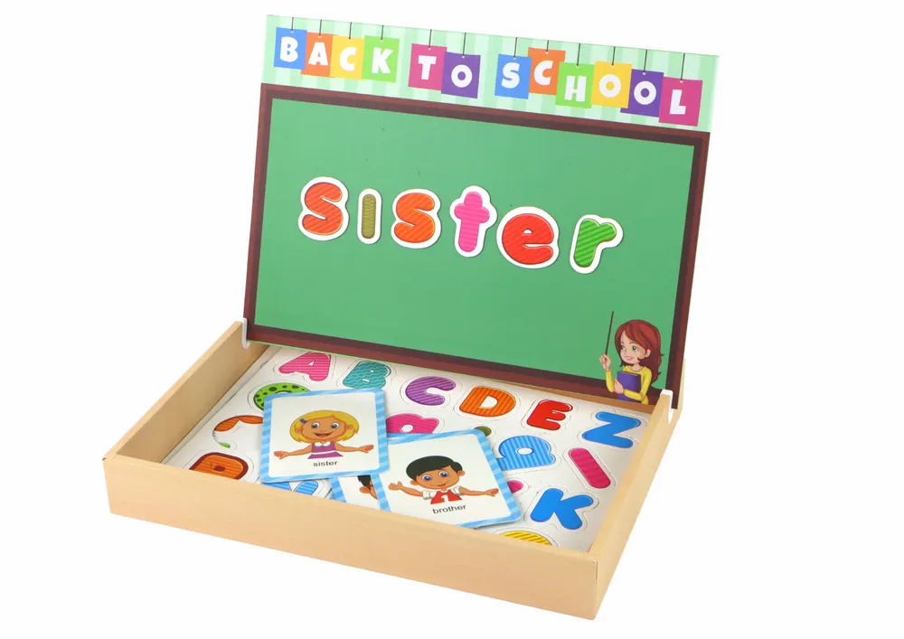 set magnetnih slagalica slova - slika 3