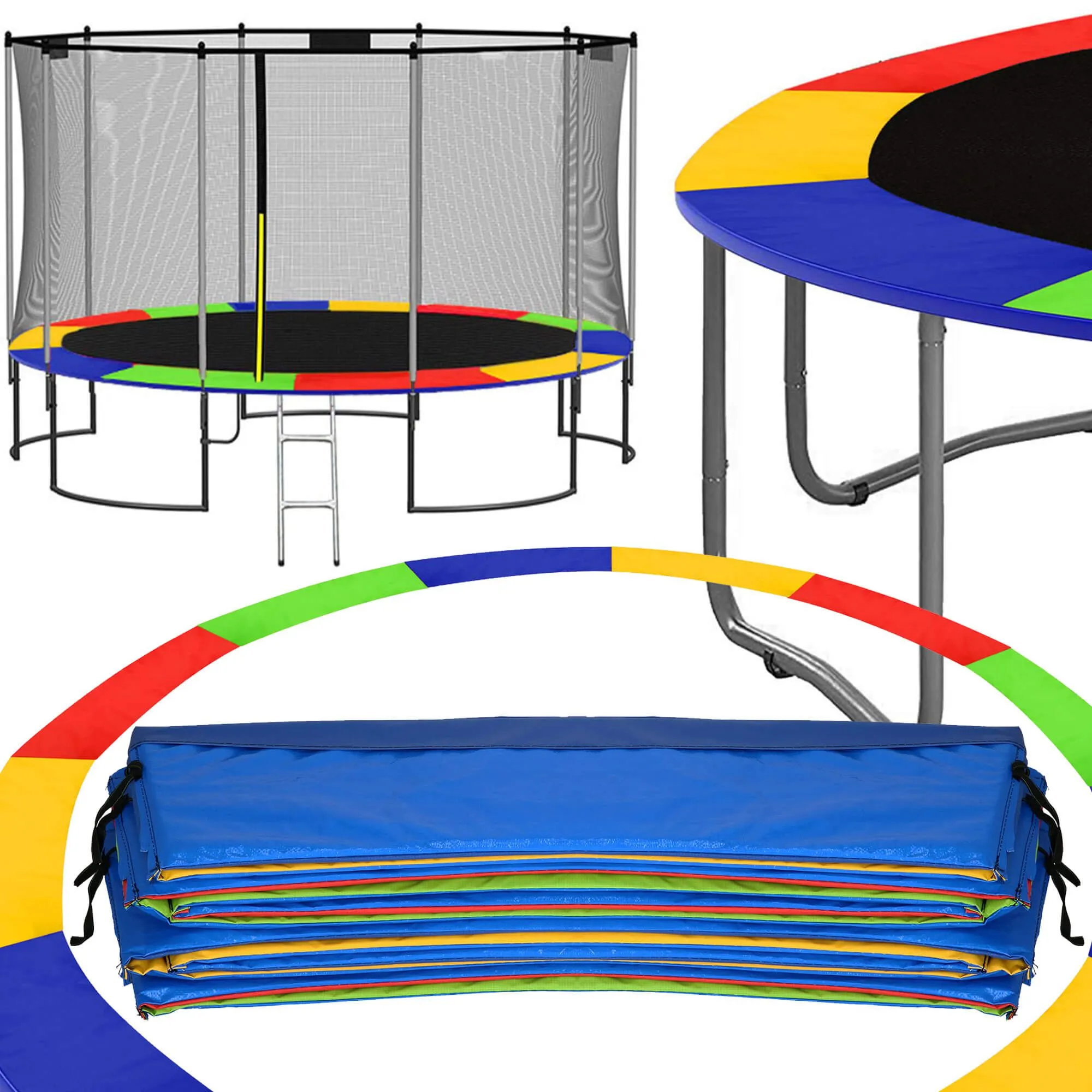 navlaka za trampolin 426cm šarena - slika 3