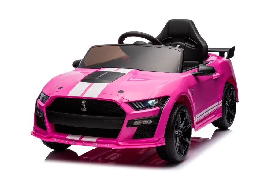 vozilo na akumulator ford mustang gt500 pink - slika 4
