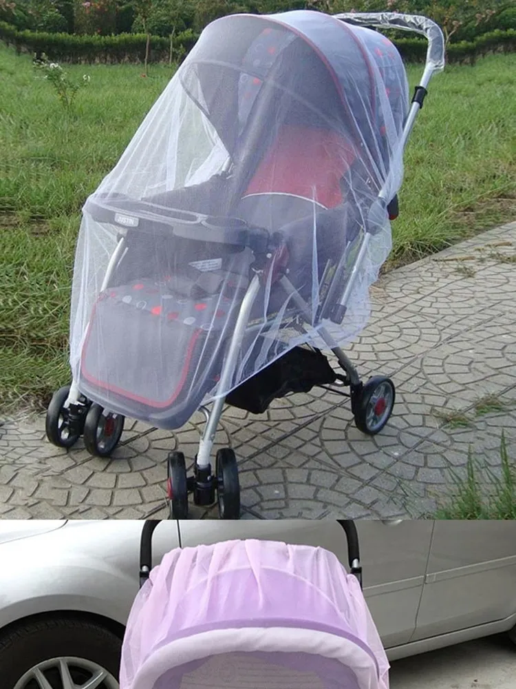 mreža protiv komaraca za dječja kolica 140cm - slika 3
