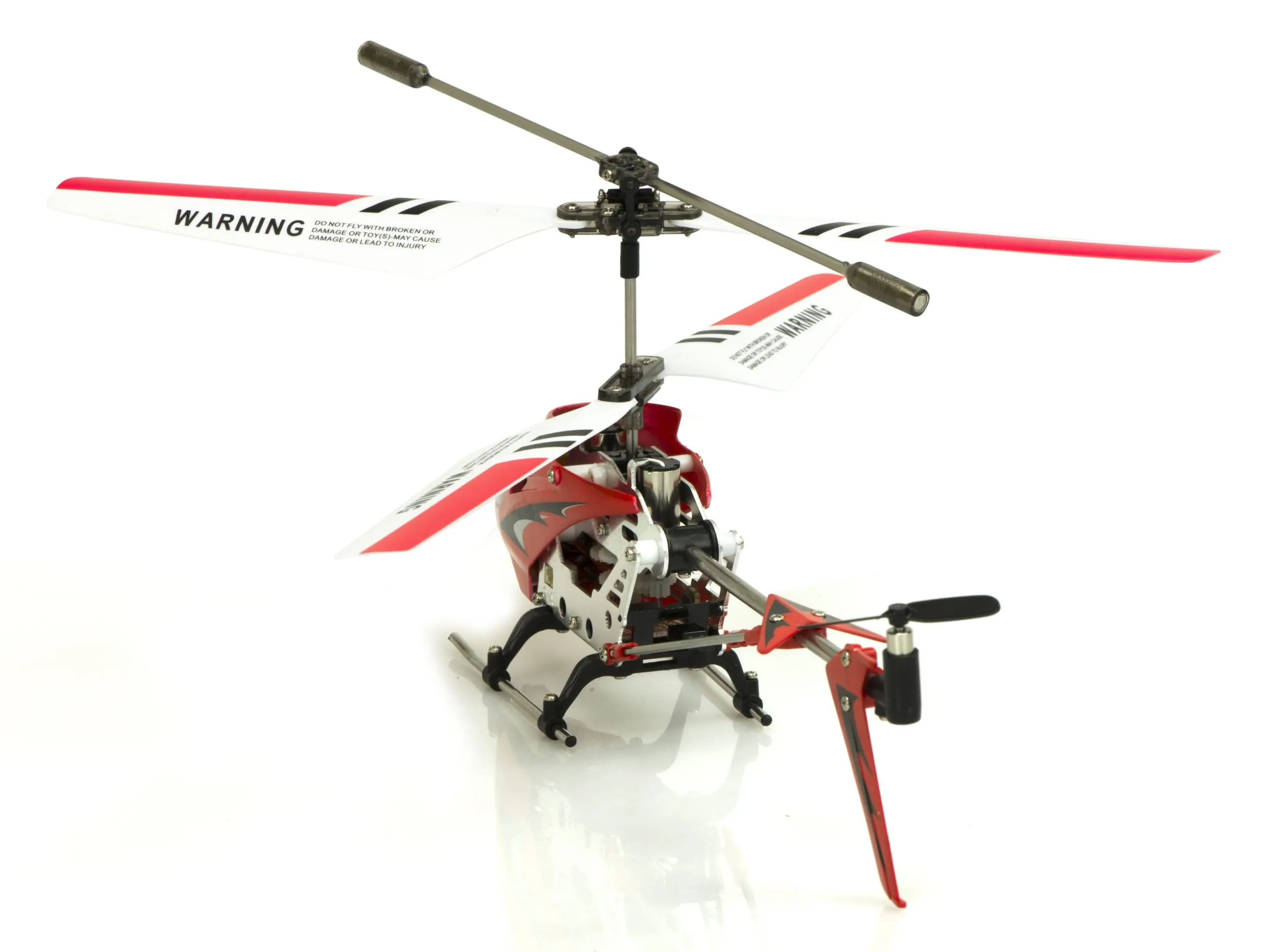 helikopter aluminijski syma s107g na daljinsko upravljanje crveni - slika 4