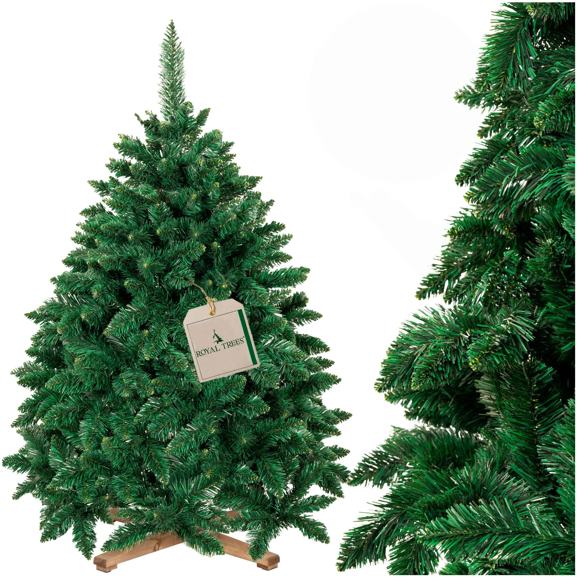 royal trees umjetna božićna jelka šumski bor premium 150 cm - slika 4