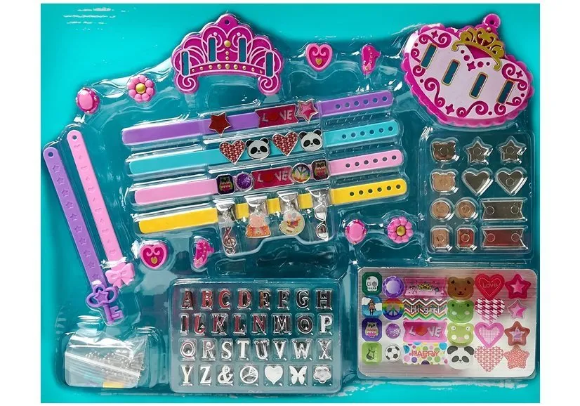 set diy slova privjesci za narukvice - slika 4