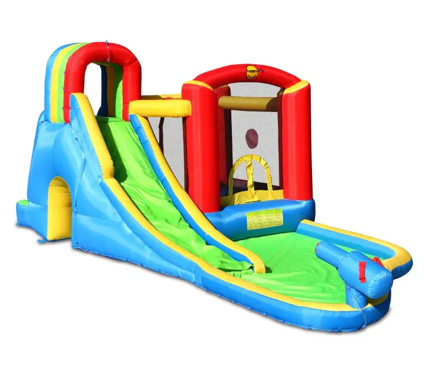 happy hop vodeni tobogan water fun s bazenom - slika 3