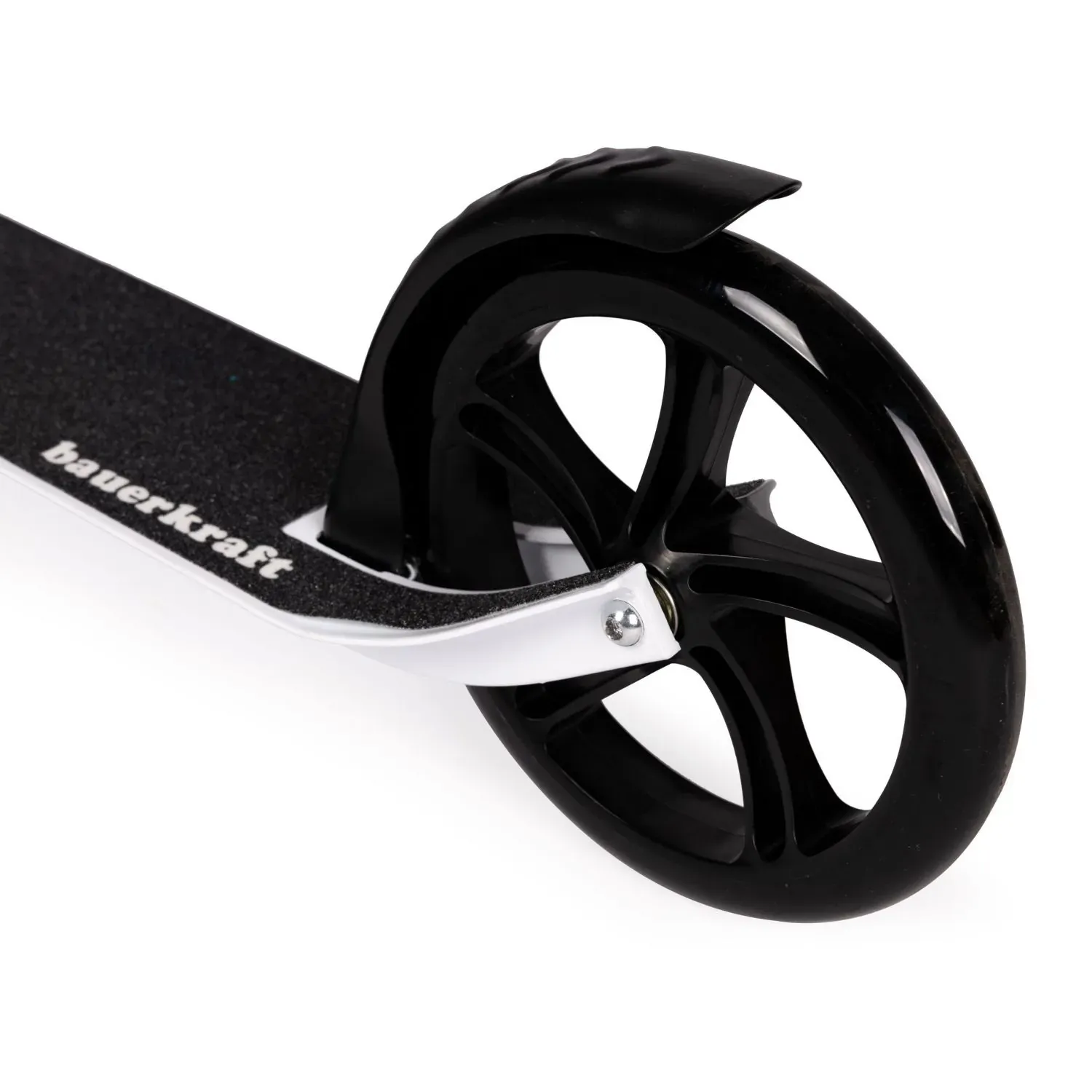 romobil za djecu i mlade – gradski, sklopivi, podesiva visina 95–105 cm, kotači 200 mm, bijeli - slika 7