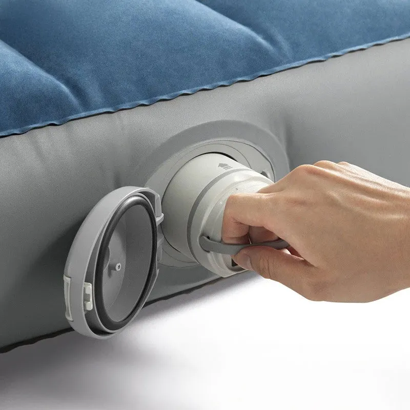 intex dvostruki zračni madrac 203 × 152 × 25 cm s ugrađenom električnom pumpom - slika 4