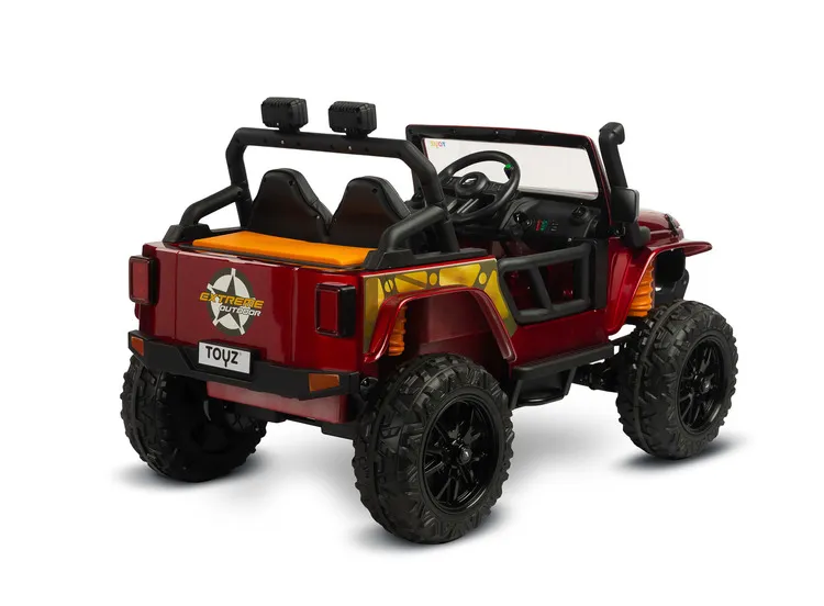 off road auto na akumulator ringo, crveni - slika 3