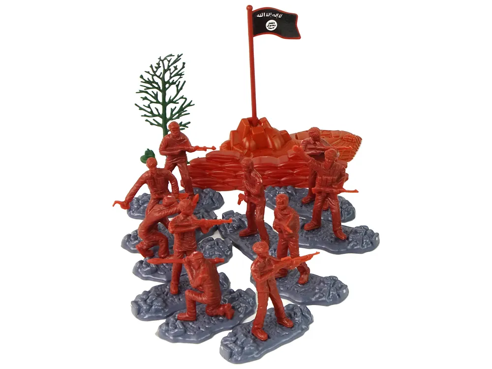 vojni set figurica 48 elemenata - slika 3