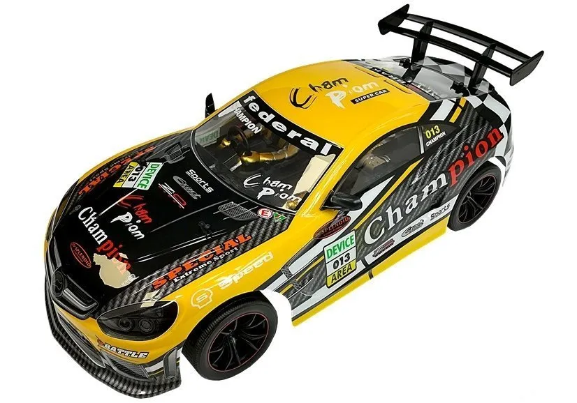 sportski auto na daljinsko upravljanje 2,4 ghz žuti - slika 4