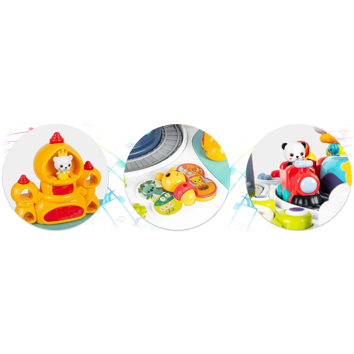 ricokids edukativni stol s glazbom i zvukom - slika 9