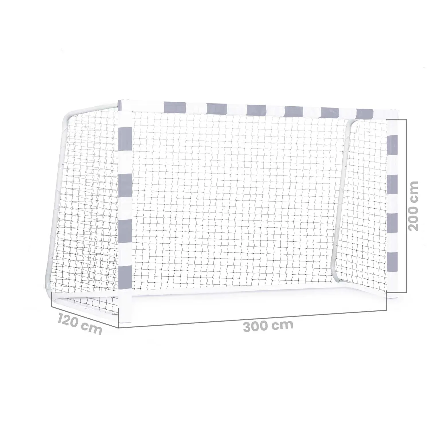 neo-sport mreža za nogometni gol 300x200x120cm - slika 4