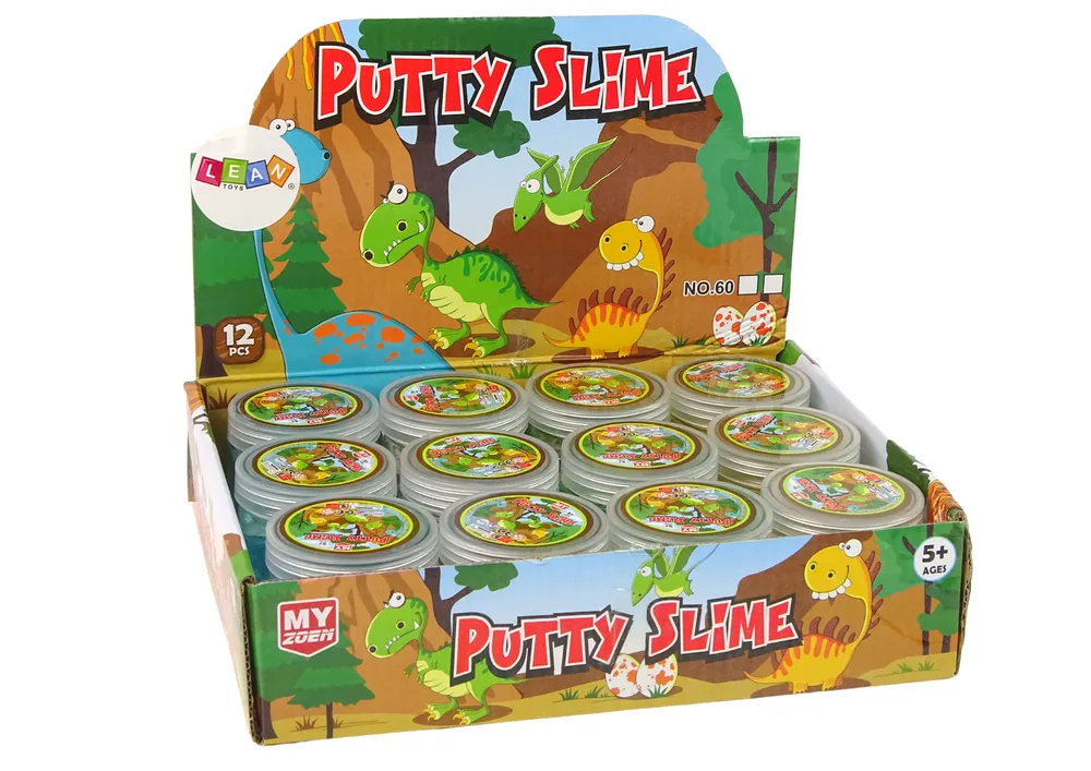 slime kristal dinosauri u raznim bojama - slika 4