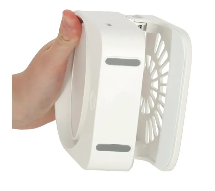 noćna lampa s kopčom - bijela - slika 6