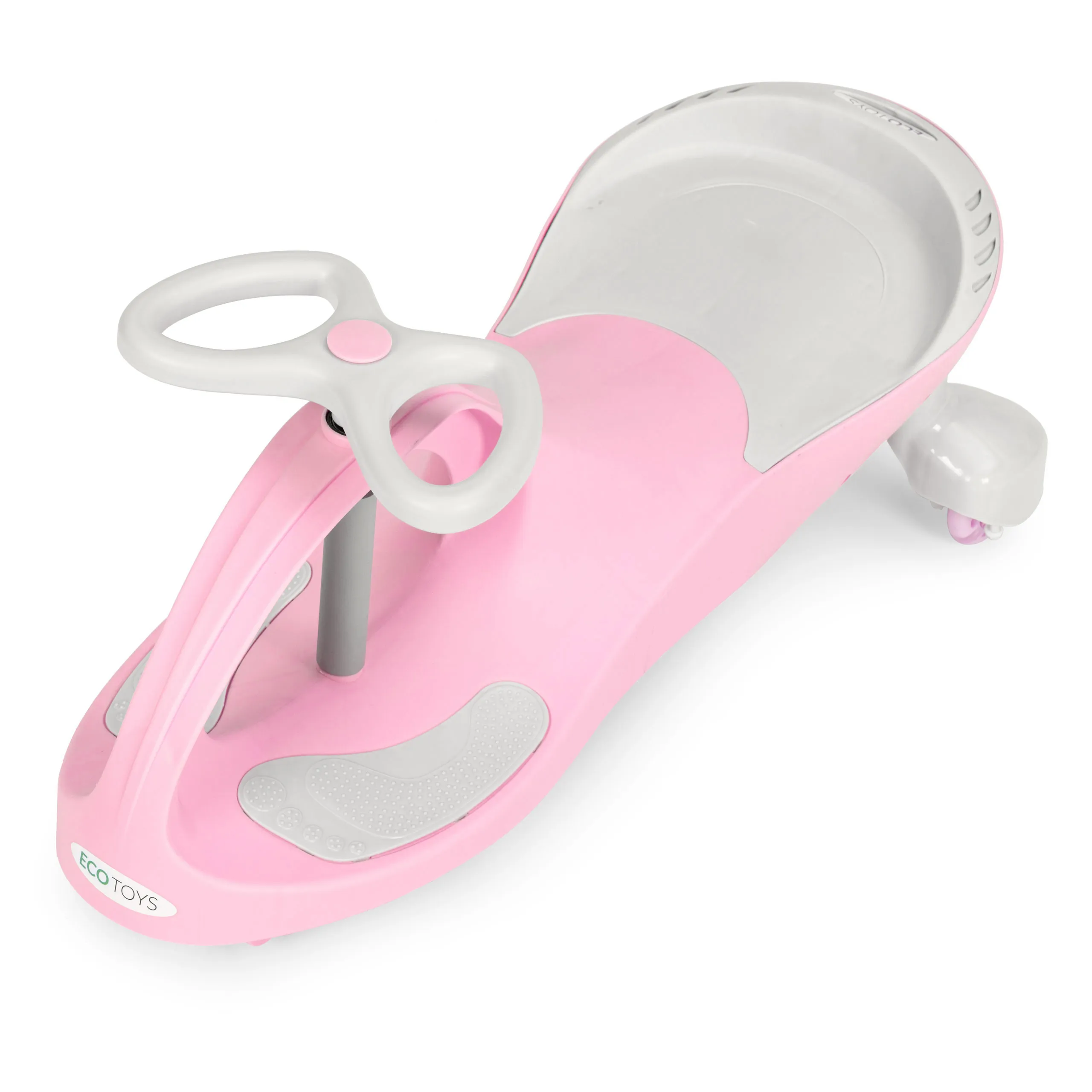 ecotoys guralica sa led kotačima - ružičasti - slika 7