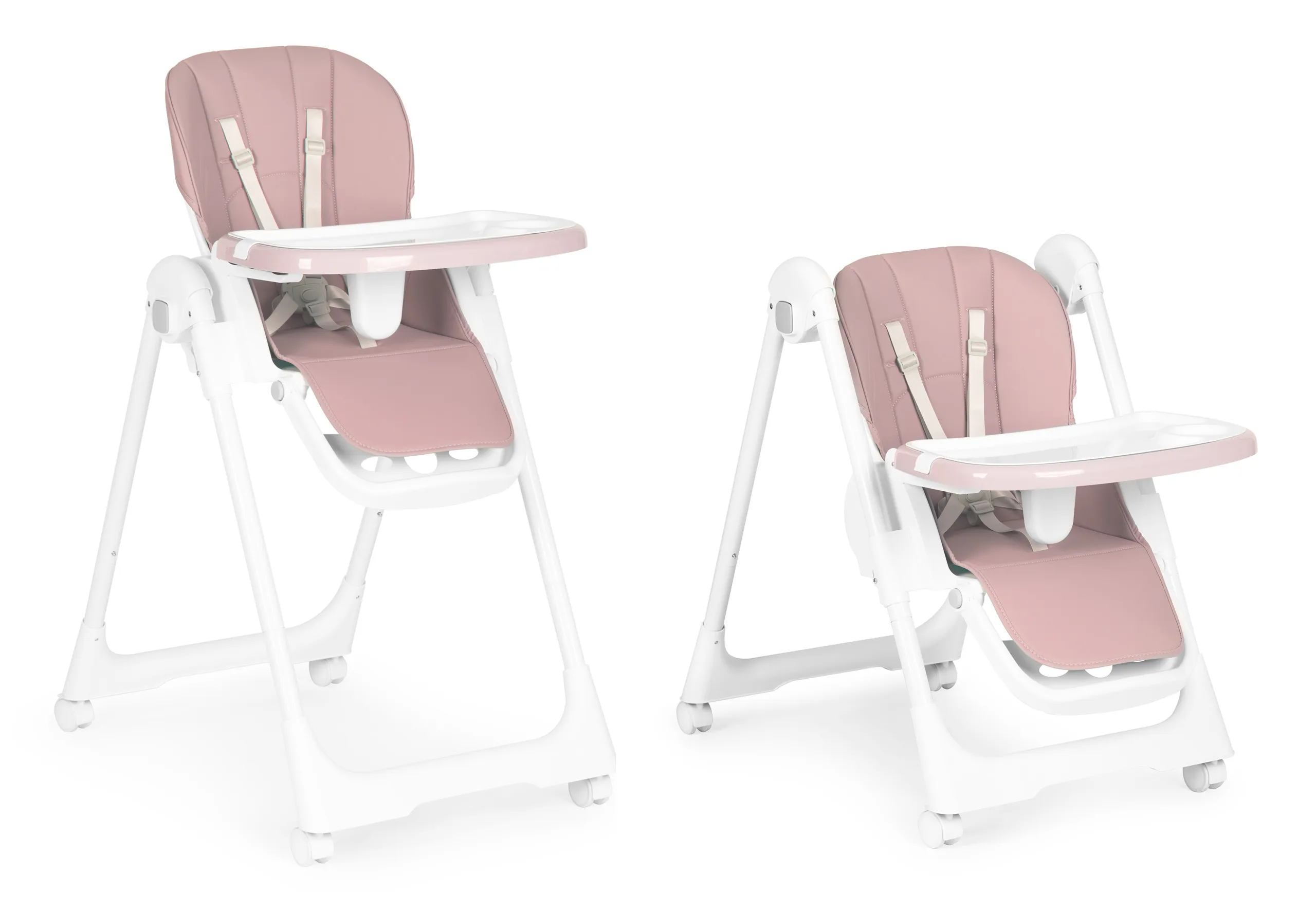 ecotoys stolica za hranjenje - roza - slika 5