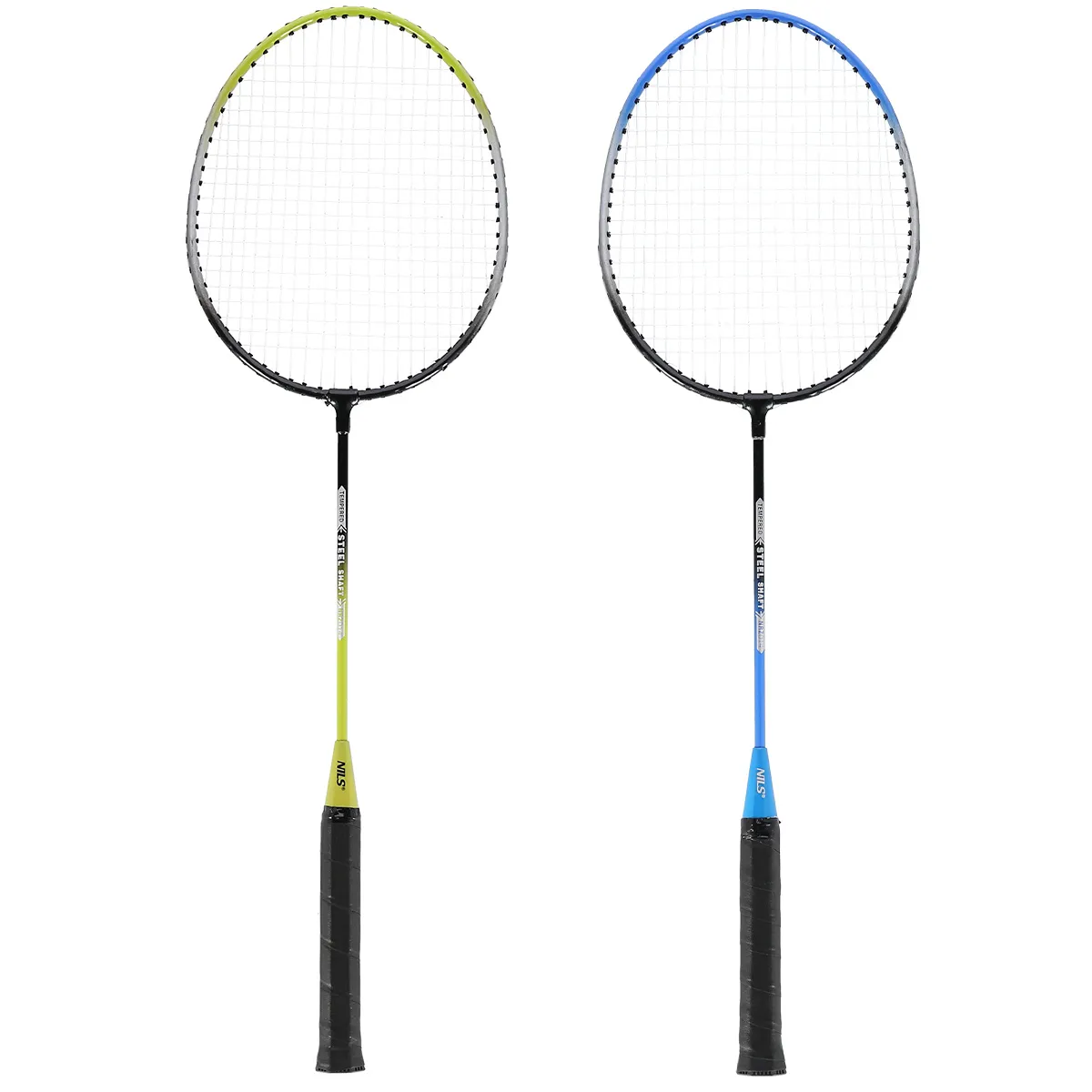 set za badminton 4 rakete + 3 lopte za loptice + mreža 195x22cm + navlaka - slika 3