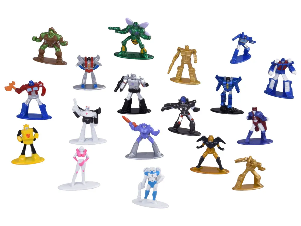 hasbro transformers kolekcionarske metalne figure - set od 18 za6185 - slika 3