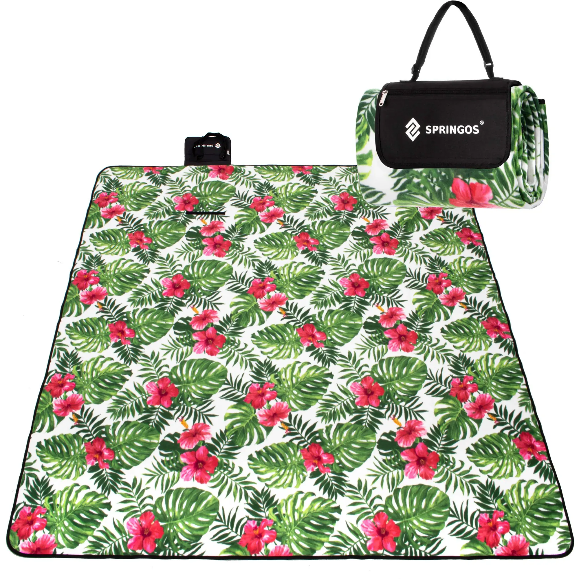 piknik deka 200 x 200 cm egzotične biljke - slika 10