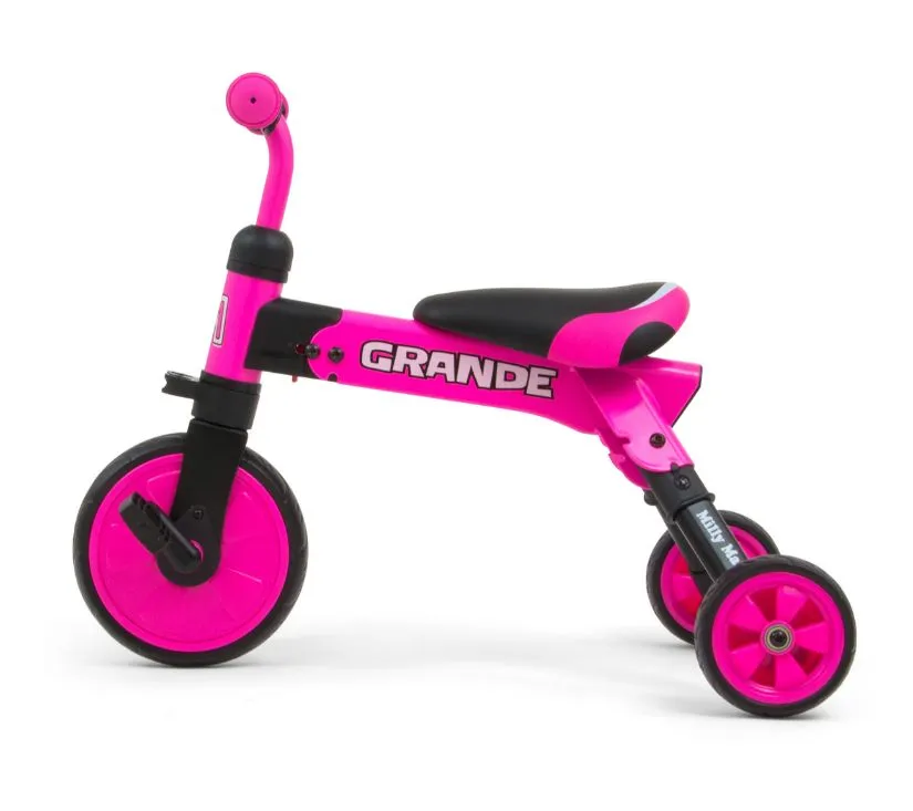 milly mally tricikl 2u1 grande rozni - slika 4