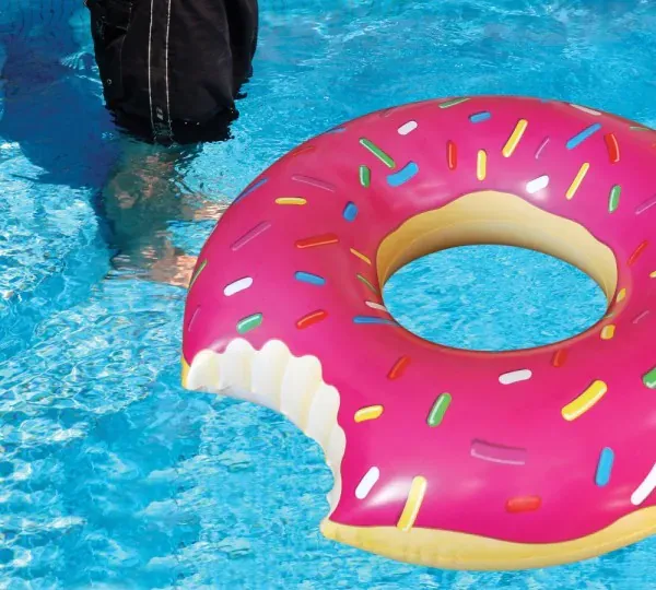 kolut na napuhavanje crvena krafna 50cm - slika 3
