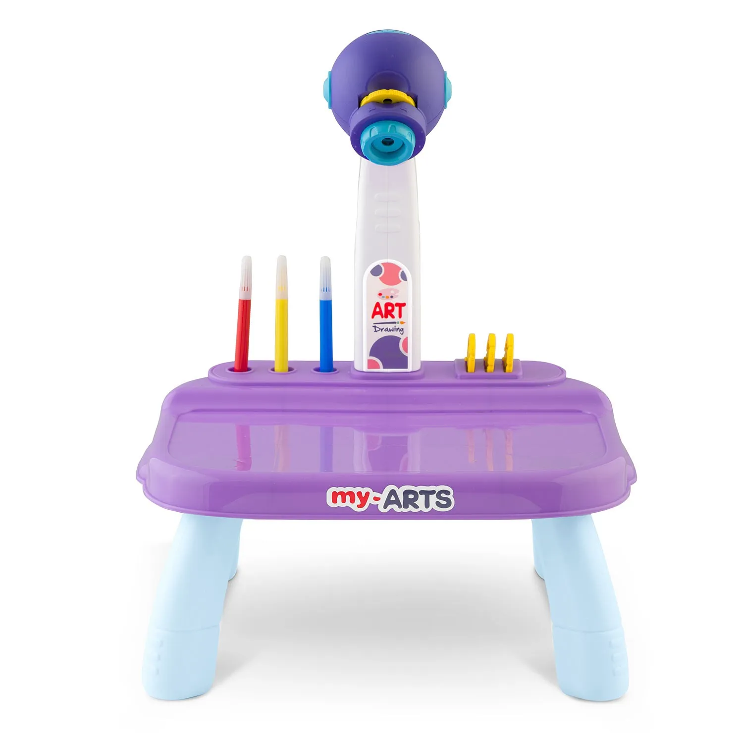 ricokids 773700 projektor za učenje crtanja - ljubičasti - slika 3
