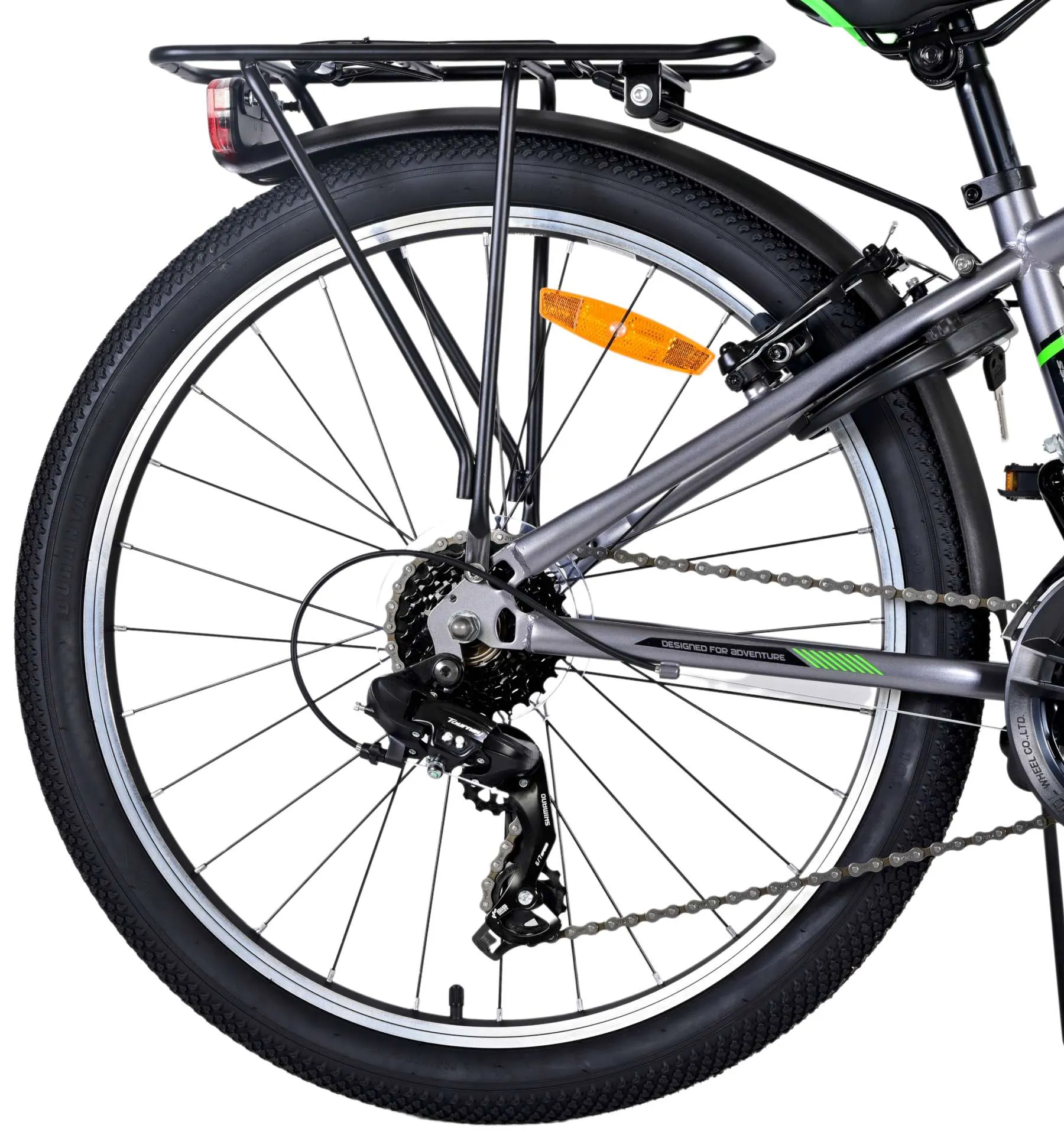 dječji bicikl volare cross 24" sivi 18 brzina - slika 5