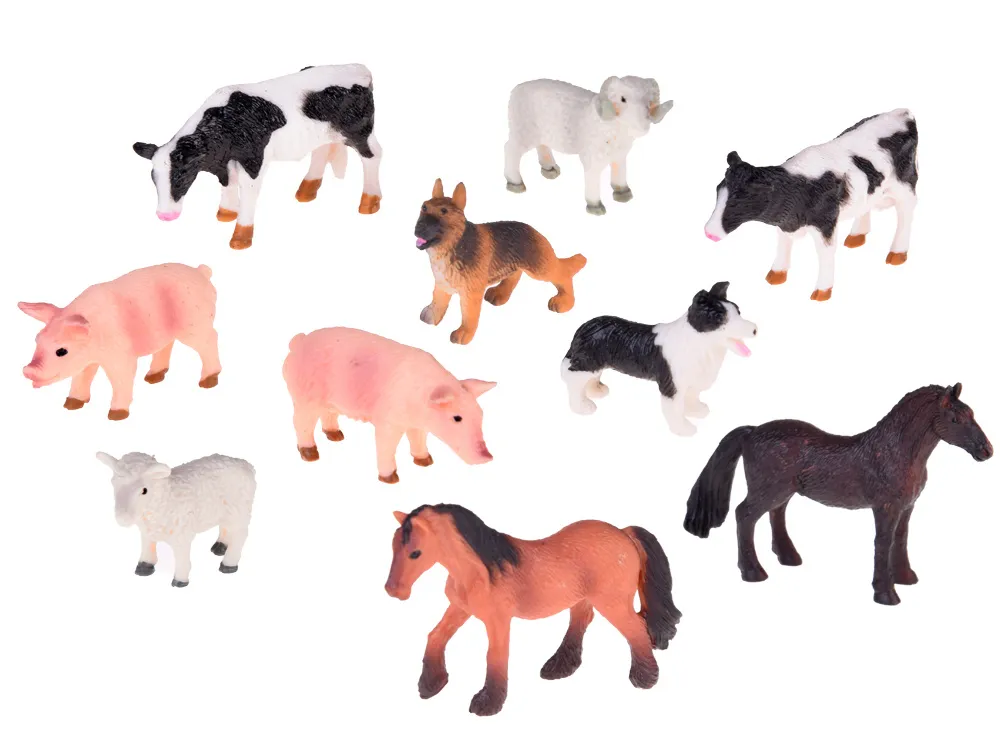 set za veterinarsku stanicu životinja - 102 elementa farme: traktori, životinje, dodaci! - slika 5