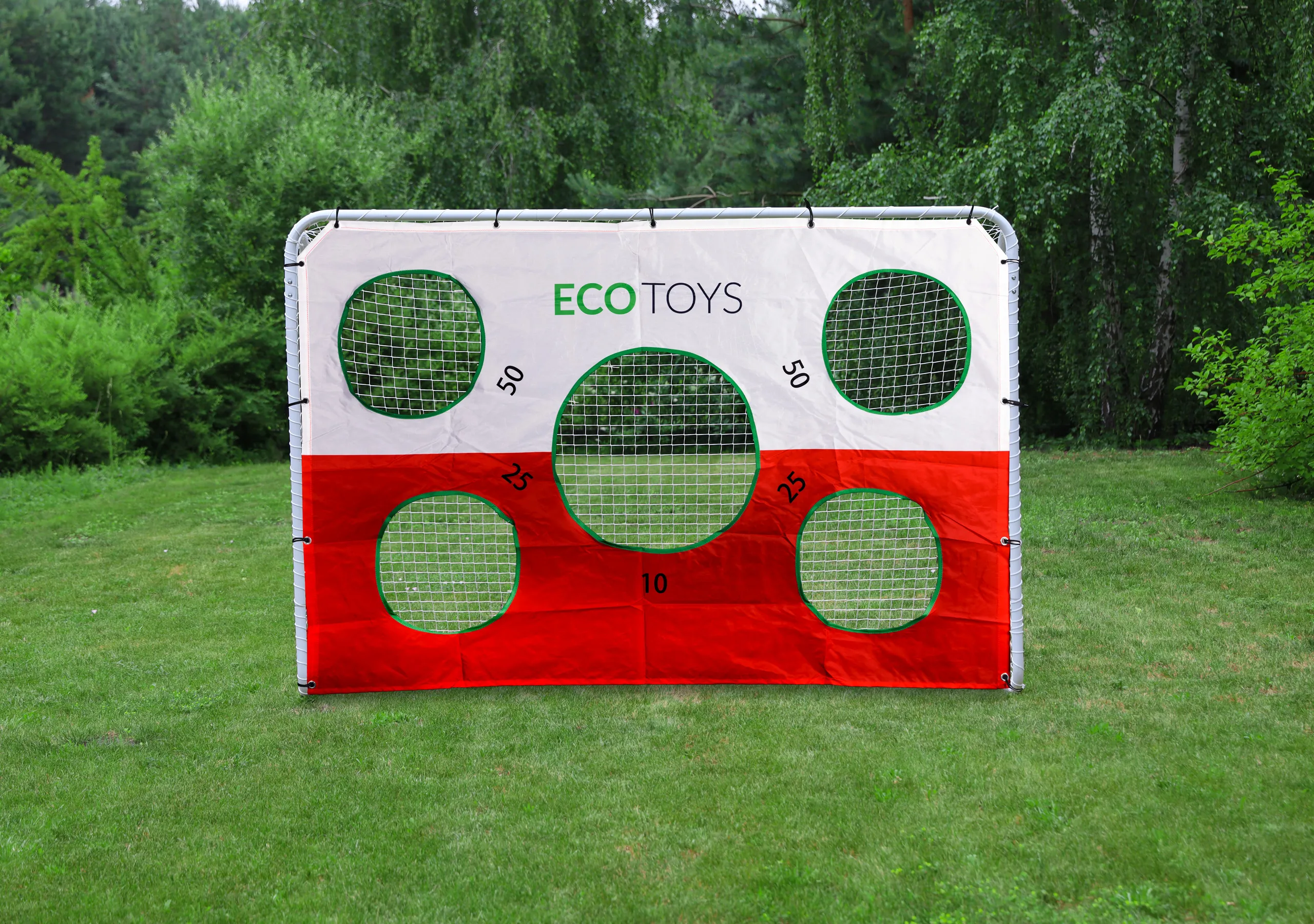 multigarden nogometni gol s platnom za preciznost – 180 × 122 cm - slika 8