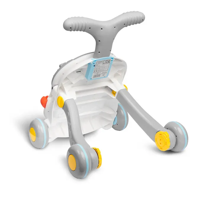 toyz 2 u 1 guralica i stol za igru, siva - slika 3