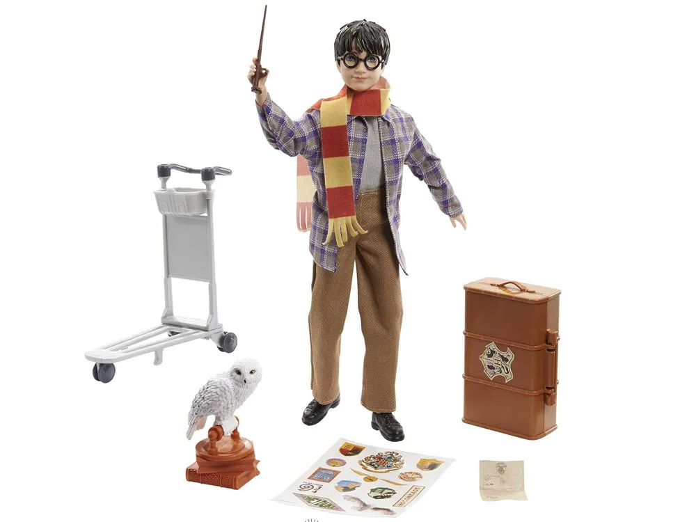 kolekcionarska lutka harry potter sa sovom hedwigom - slika 3