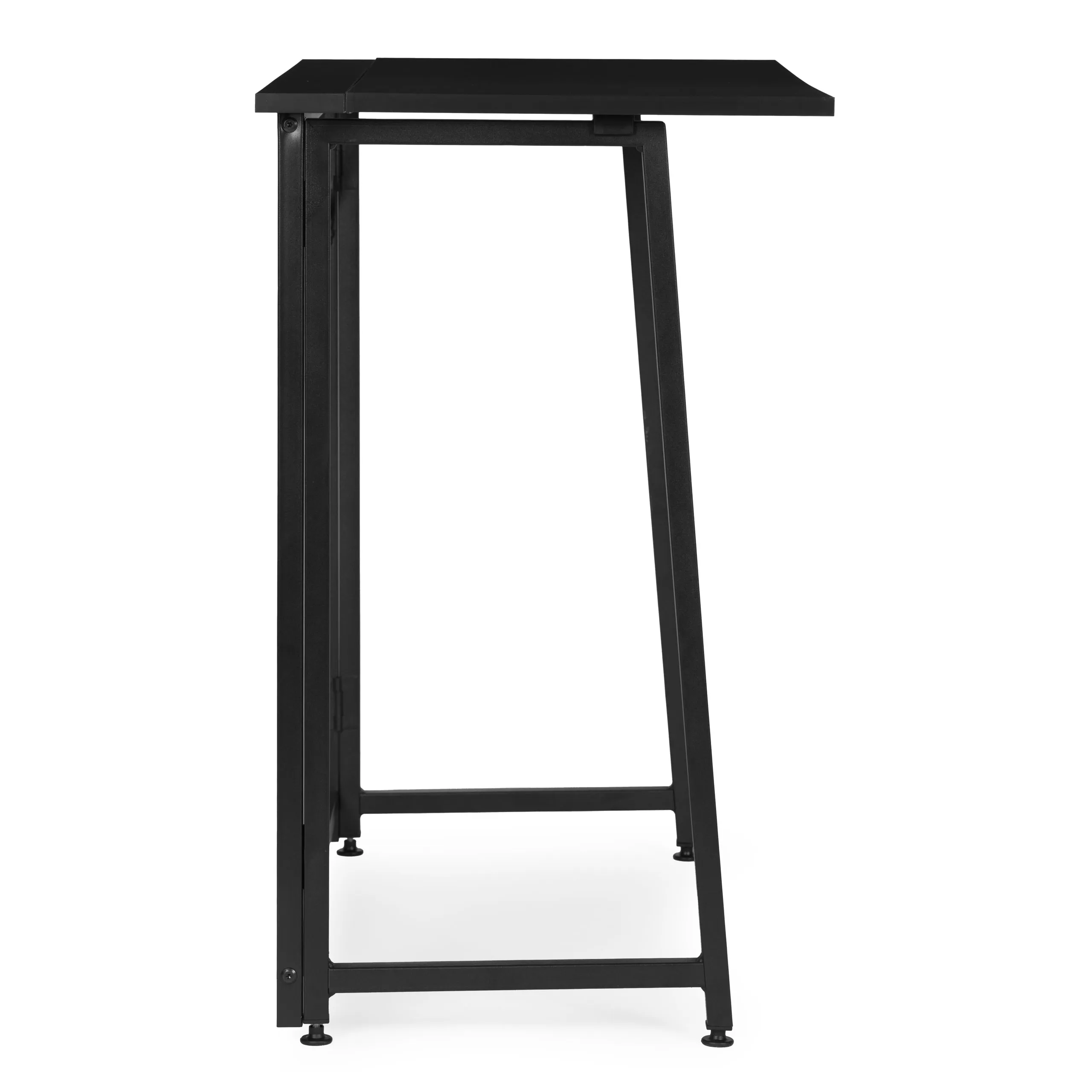 modernhome sklopivi računalni stol 80 × 45 cm za laptop – crni - slika 8
