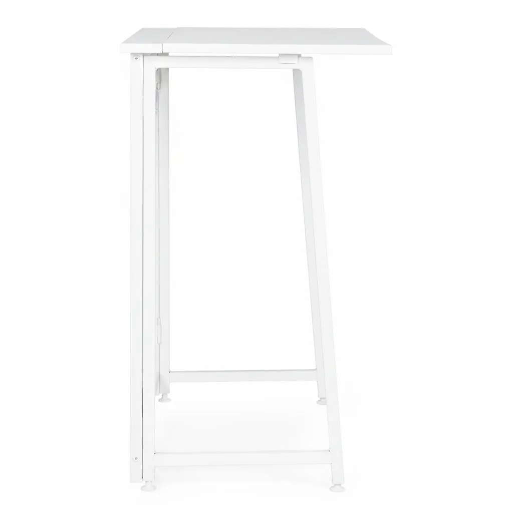 modernhome sklopivi stol 80 × 45 cm za laptop – bijeli - slika 8