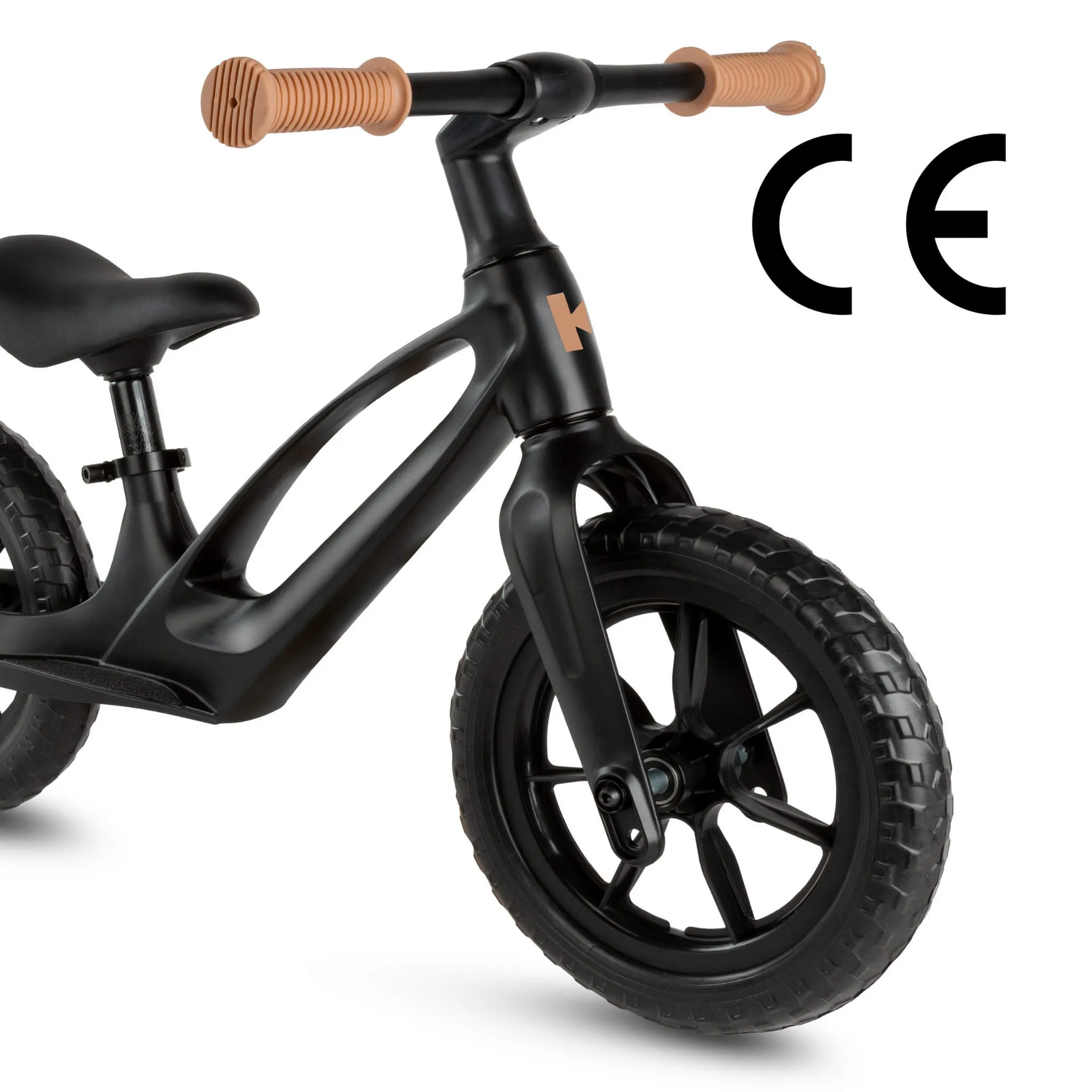 kidwell vito dječji bicikl bez pedala, crni - slika 9