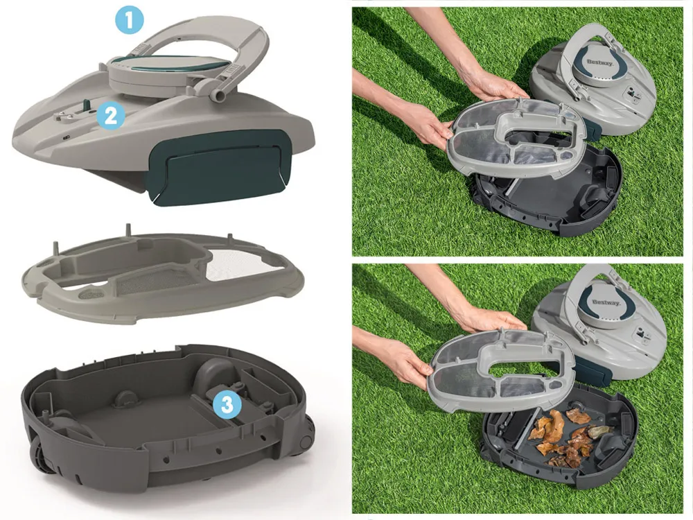 bestway aquatronix g150 bežični usisavač za bazen - čisti dno 58960 - slika 8