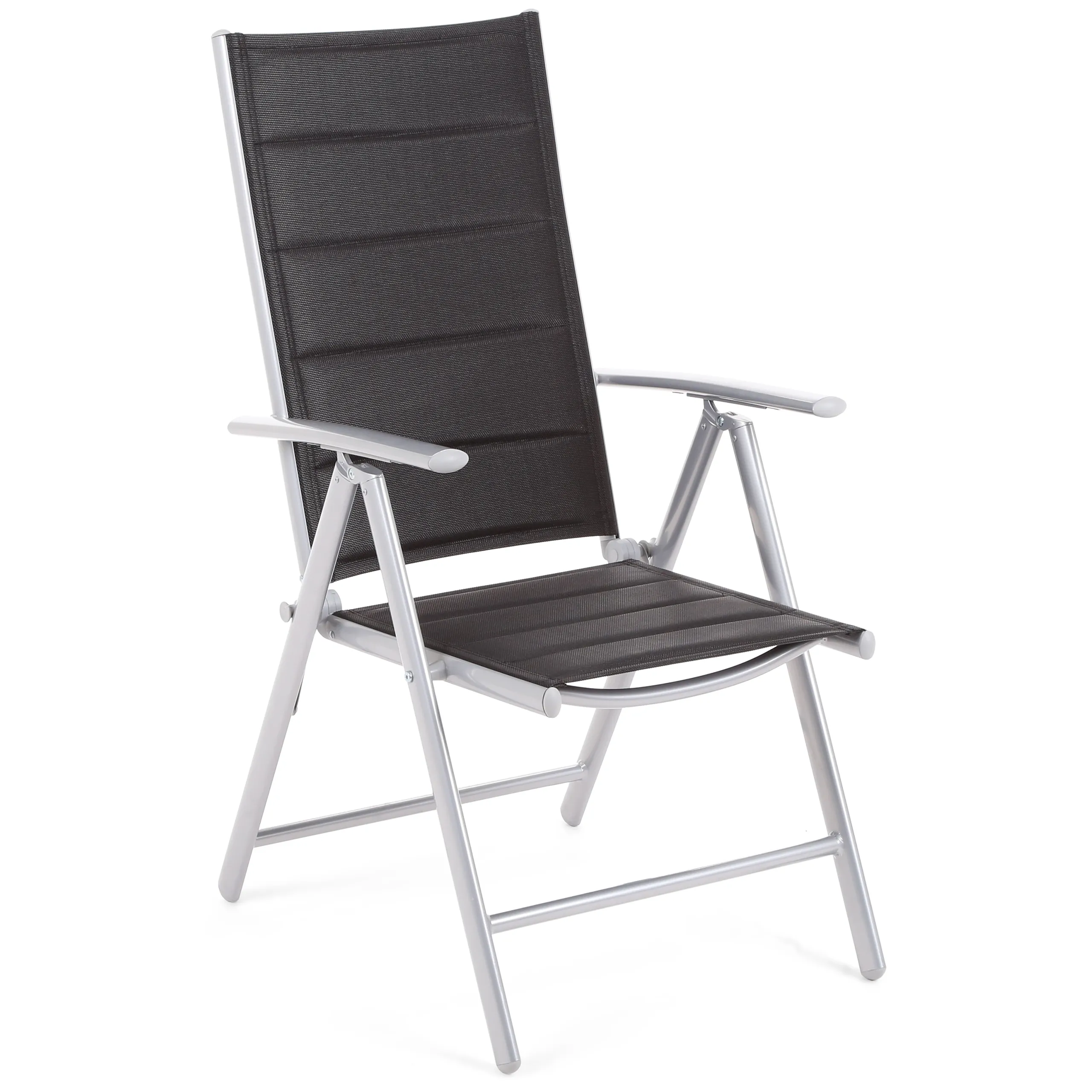 ibiza set namještaja 185 cm srebrna / crna 8+1 - slika 6