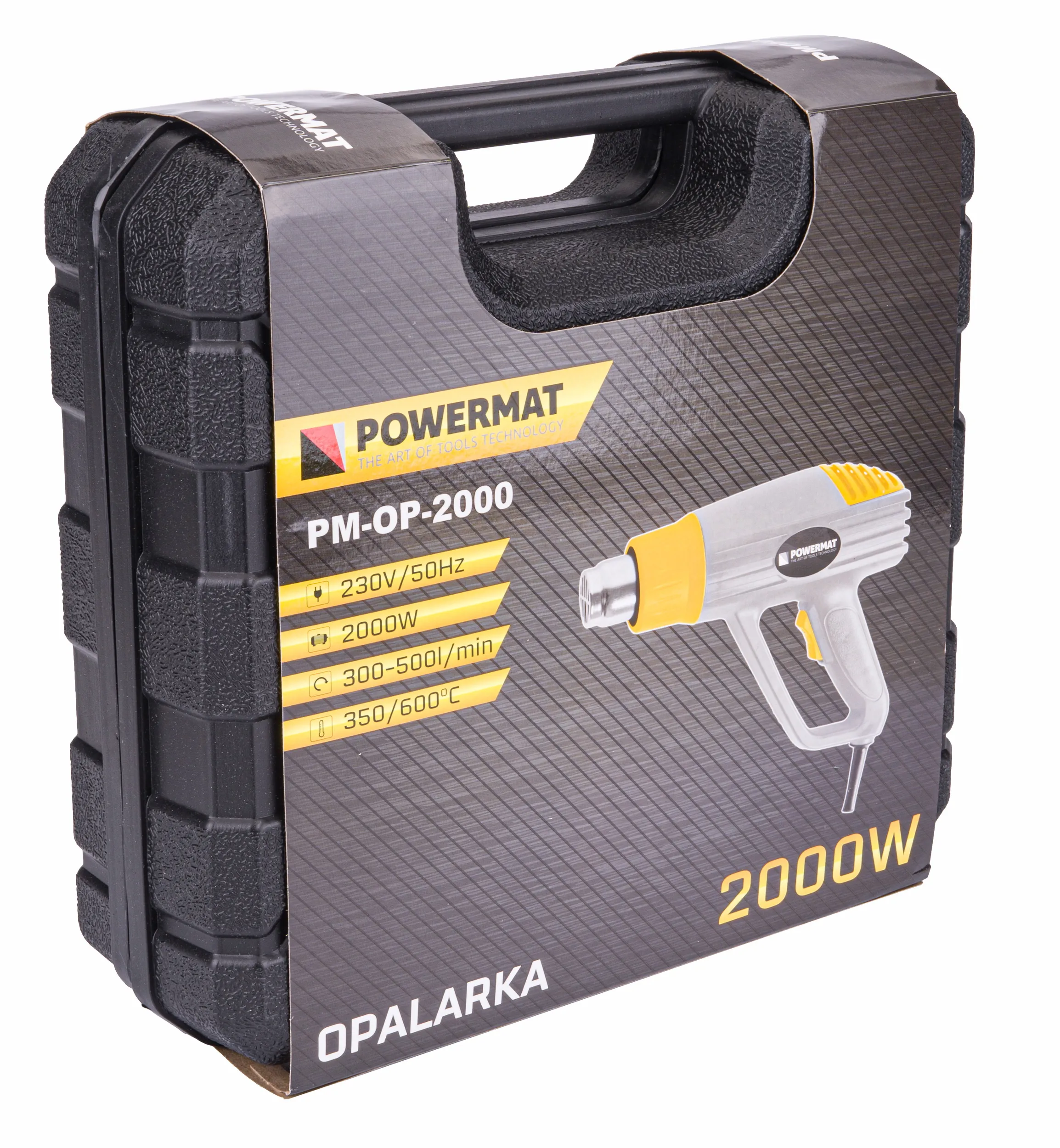 powermat električni toplinski pištolj 2000w - slika 7